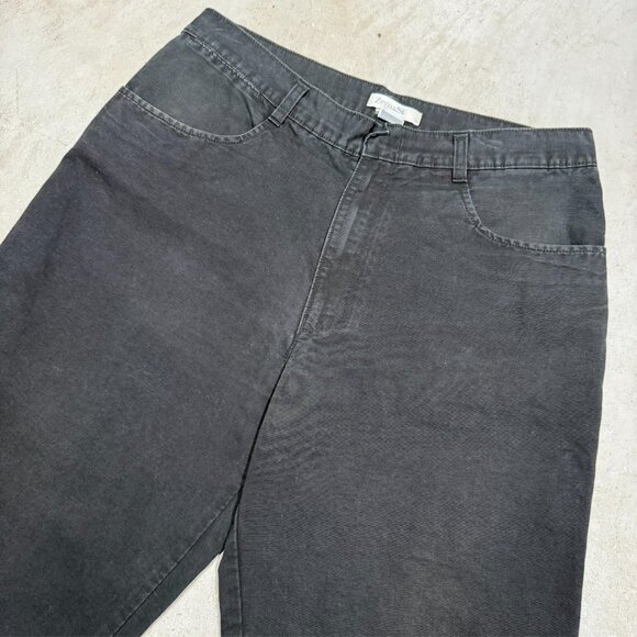 Ermenegildo Zegna Sport Cotton Jeans Mens Chinos Made in Italy Black 32x30 - Picture 3 of 7